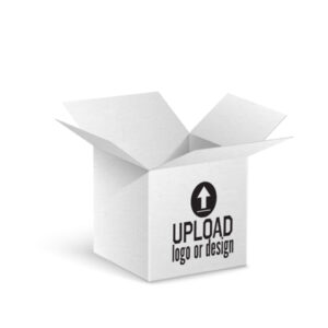 6x6x6 Custom Printed White Shipping Boxes